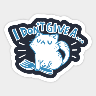 I_dont_give_a_fork Sticker